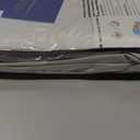 INOVADAY 100% Blackout Curtains for Bedroom, Black Out Curtains 84 Inch Long, Clip Rings Linen Blackout Drapes, Thermal Insulated Room Darkening for Living Room, 2 Panels - Beige,W50xL84