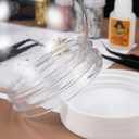 36 Pcs DIY Snow Globe Kit, Clear Plastic Water Globes for Bulk Cap Crafts Valentine Winter Holiday, Empty Decoration Christmas Home Party Supplies Kids, Adults