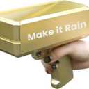 Make It Rain Toy Gun Cool Gold Automatic Shooter Party Gun for Weddings, Birthdays, Club Events  Fun Fun Surprise Toy Gun for Christmas, Halloween, New Years Gift