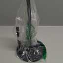 Paper Towel Holder Black, Premium Stainless Steel Kitchen Roll Dispenser, Countertop Roll Organizer with Weighted Base