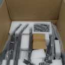 CXRCY Racing Wheel Stand Height Adjustable & Foldable Steering Wheel Stand Compatible with Logitech G920 G29 G27 G25 Gaming Cockpit (Wheel and Pedals Not Included) (Black)