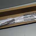 LazBlinds No Tools No Drill 1" Vinyl Mini Blinds, Cordless Blinds for Windows, Light Filtering Horizontal Window Blinds & Shades, 23" W x 36" H, White
