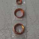 LLKUANG Central Console AC Volume Knob Button Switch Cover Trim Fit for Chevrolet Corvette C7 2014-2019 Aluminum Alloy Air Conditioner Knob Adjustment Cover-4pcs (Orange)