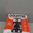 Gourmia Drip Coffee Maker  5 Cup, One-Touch Brew, Pause & Serve, Adjustable 4 Hr Keep Warm, EZ-View Water Window, Black