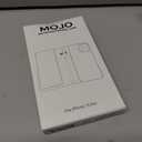 MOJO Notepad Phone Case for iPhone 13/14/15 - Folding Wallet Phone Case with Mini Pen and Note Pad (Black) (Fits iPhone 15 Pro)