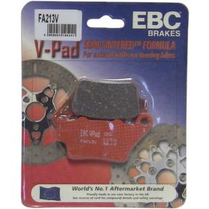 EBC Brakes FA213V Semi Sintered Disc Brake Pad, Black