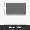 Non-Slip Bathtub Mat, 17x 30 Inch, Shower Mats for Bath Tub, PVC Loofah Bathroom Mats for Wet Areas, Quick Drying