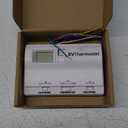 Upgrade RV Digital Thermostat with Heat/Cool Systems, Compatible with 83303362 T-Stat Wall Thermostat Air Conditioner, Temperature Adjustment 98F to 33F-White