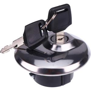 JEENDA Fuel Tank Cap with 2 Keys 44200-38850, 44200-12870 Compatible with Suzuki VS750GLPM 1988-1991, VS800GLV 1992-1997, VS700GLP1986-1987
