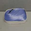 Pastel Blue Bob Wig with Bangs, 12 Inch Short Straight Bob Wig,Vibrant Cosplay Wig,Heat Resistant Synthetic,Adjustable Straps Wigs for Women Girl Party,Festival,with 2 Free Wig Caps