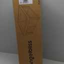 ANGELBLISS 50x50 Foldable Baby Playpen with Carrying Bag & Safety Lock - ASTM F406 Certified Baby Fence for Indoor/Outdoor, Lightweight Portable Play Yard with Breathable Mesh (Black)