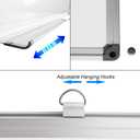XIWODE 72"x36" Large Presentation Whiteboard, Magnetic Dry Erase Board Aluminum Frame Wall-Mounted with Long Pen Tray for Office Conference School