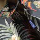 Arden Outdoor Midback Chair Cushion, 18 x 16.5, Rain-Proof, Fade Resistant Simone Black Tropical
