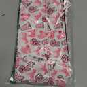 JXGZSO Cute Pink Zebra Makeup Bag Zebra Items For Zebra Lovers Peace Love Pink Zebra Print Cosmetic Bag Animal Lover Gift