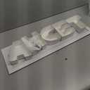 Geoto 25.7"x6"x2" Pink/Red/White/Black/Navy Blue Creative Teachers' Day Cardboard Gift Packaging Idea Fillable TEACH Letter Shaped Gift Boxes(White with Window)