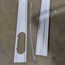 2pcs 26" Adjustable Window Slide Kit Plate Air Conditioner Wind Shield For Portable Air Conditioner