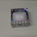 iLive Electronics Gentle Wake Alarm Clock White Noise Machine, ICNL254LG