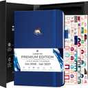 Clever Fox Dated Planner Premium 2026  Weekly Agenda for Planning & Time Management Notebook with Habit Tracker & To-do List (Navy Blue) (A5 (5.8" x 8.3"))