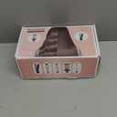 5 in 1 Wand Curling Iron-Curling Wand Set with Hair Straightener, 3 Barrels Hair Crimper Iron, 3 Ceramic Curling Irons (0.35 "-1.25"), 2 Temps Fast Heat Hair Curler Waver with Glove & Clip-Light Pink