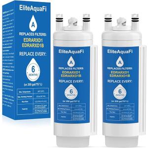 EDRARXD1 Water Filter Compatible with Whirlpool EDRARXD1 Everydrop Filter A (2 Pack)