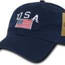 Rapiddominance Polo Style USA Cap (Navy)
