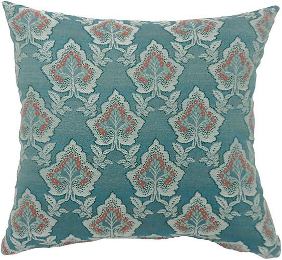 Benjara LULU Contemporary Small Pillow with Fabric, Set of 2, Multicolor