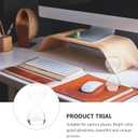 Tofficu 2 Pack Glass Liquid Timer Hourglass 5.5 Inch Bubbling Sand Clock for Home Office Desk Relaxation and Birthday