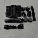 Ufree Beard Trimmer for Men, Waterproof Electric Razor for Nose, Body, Face & Mustache, Cordless Hair Clippers Shavers Grooming Kit, Gifts for Men Husband Father (Silver)