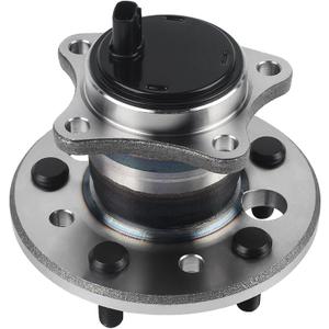 Autoround 512207 Rear Passenger Side Wheel Hub and Bearing Assembly Fit for Toyota Camry, Highlander, Avalon, Solara, Lexus ES300, ES350, ES330, 2001-2012 5 Lug w/ABS