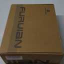 Furuian Men's Deck Boots Fishing Boots Waterproof Rain Boots Ankle Booties Slip On Neoprene Rubber Footwear Chelsea Boots Men botas para hombre for Gardening Fishing Boating Camping Sailing (11, Green)