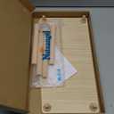 Niteangel Hamster Play Wooden Platform for Dwarf Syrian Hamsters Gerbils Mice Degus or Other Small Pets (Wave - 7'' Height, Burlywood)