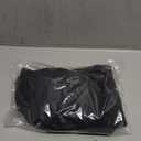 Saodimallsu Womens One Piece Swimsuit Short Puff Sleeve Square Neck Sexy Backless Tummy Control Bathing Suit Black Medium