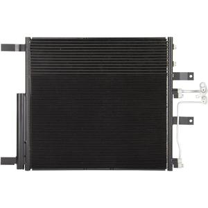 Aparts 23 3/8" Air Conditioning A/C Condenser Fit for Ram 1500 3.7L 2012, Ram 1500 4.7L 2012-2013, Ram 1500 5.7L 2012-2017, Ram 2500 5.7L 2012-2013 Replace OE# 52014588AA; 52014588AB; 52014588AC 4436
