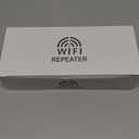 WiFi Extender Signal Booster for Home: Internet Repeater Long Range Covers Up (White, XL)