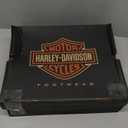 Harley-Davidson Men's Rambert Leather Motorcycle Casual Harness Boot (8, Black)