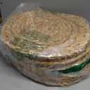 10 Pack, Round Woven Placemats, Natural Water Hyacinth Place mats, Braided Straw Table Mats for Dining Table, Christmas Placemats (13.8 inch)