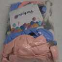 Dusty Green Pink Blue Balloon Arch Double Stuffed Pastel Pink Dusty Blue Light Sage Green White Latex Balloon Garland Kit for Boho Baby Shower Birthday Gender Reveal Tea Party Decoration