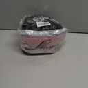 SPRFUFLY Super Soft Travel Pillow, 100% Memory Airplane Pillow with Sleep Mask and Ear Plugs, Breathable Removable Cover & Ergonomic Design - Essentials Neck Pillow for Airplane, Office & Home Use (Pink)