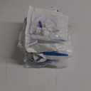 Leg Bag Urinary Drainage Bag, 750ml, Anti-Reflux Valve, Cloth Straps, Easy Flip Drain (Pack of 10)