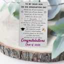 CPLJW Son Graduation Card - Class of 2025 Gifts for Son, Son's High School & College Graduation Cards for Him