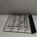 4-Tier Tabletop Book Display Rack, Magazine and CD Holder, 16.14 x 17.95 x 17.24 inches