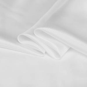 Byitre 8 m/m 100 Pure Mulberry Silk habotai Fabric - Fabric by 1 Yard - Solid Fabrics for Sewing Summer Dresses, Linings, Wedding Dresses, Crafts and DIY(Light White)