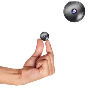 Only 0.9 inch! Hidden Camera with Audio/Video. Mini Small Camera. Spy Hidden Cameras for Home Indoor Use. Spy Cam with Night Vision and Motion Detection Baby Monitor Small Mini Wireless Outdoor H9