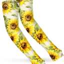6 x ShinHye UV Cooling Sleeves Gardening Sleeves UV Protection Anti-Scratch Sun Protection Arm Sleeves for Garden Outdoors