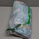 Comforter Storage Bag - Large Capacity Blanket Storage Bags 3-Layer Ultra Space Saving Self Compression Organizer, Washable Compression Bags for Storage Comforter Blanket, 4-Pack, Blue