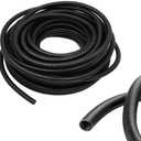 1/4 Inch Wire Loom Split Tubing - 50ft Cord Protector Electric Wires Covers, Automotive Wire Flexible Conduit, Plastic Wire Cover