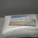 Oubonun 24x24 Outdoor Pillow Inserts (Pack of 2) - Square Waterproof Throw Pillow - Decorative Throw Pillows Insert for Couch Sofa Bed Patio Furniture - White Pillows