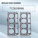LS3 5-Layer Head Gaskets with Head Bolt Kit Fit for Chevy GMC Express Silverado Suburban Savana Sierra Yukon Cadillac Escalade Pontiac G8 6.0 6.2 L9H L76 L77L92 L94 L96 L99 LC8 Like 12610046
