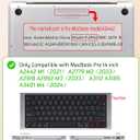 Seorsok Compatible for MacBook Pro 14 inch Case 2024-2021 M4 M3 Pro/Max A3112 A3185 A3401 A2918 A2992 M2 A2779 M1 A2442,Elegant Plastic Hard Shell Case Transparent Keyboard Cover,Pink Woven Fabric