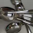 Pfaltzgraff Everyday Simplicity 53-Piece Stainless Steel Flatware Set, Service for 8